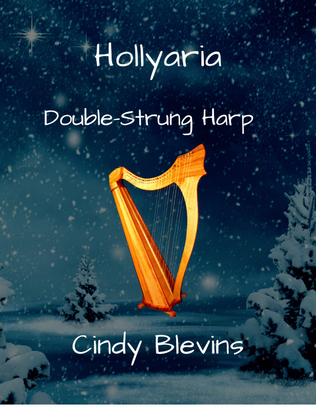 Book cover for Hollyaria, for Double-Strung Harp