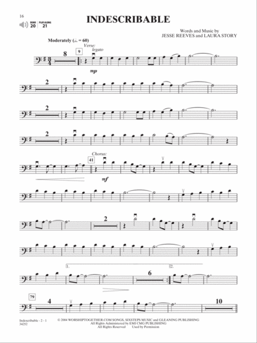 Top Praise & Worship Instrumental Solos for Strings String Orchestra scores gallery preview page 6
