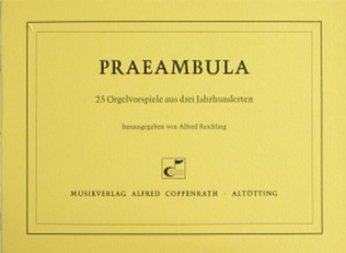 Book cover for Praeambula
