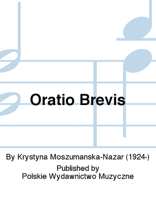 Book cover for Oratio Brevis