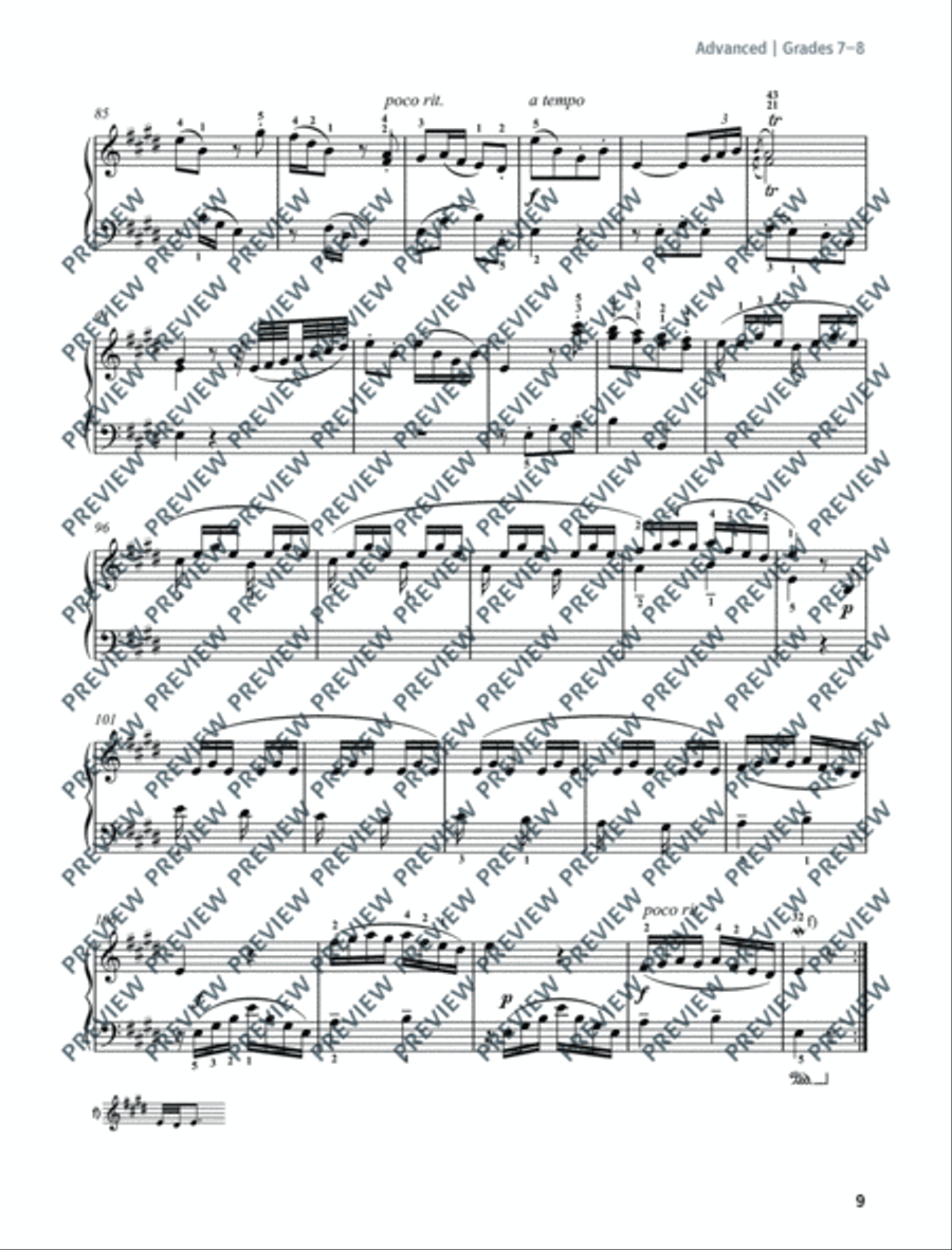 Women Composers Piano Solo scores gallery preview page 10