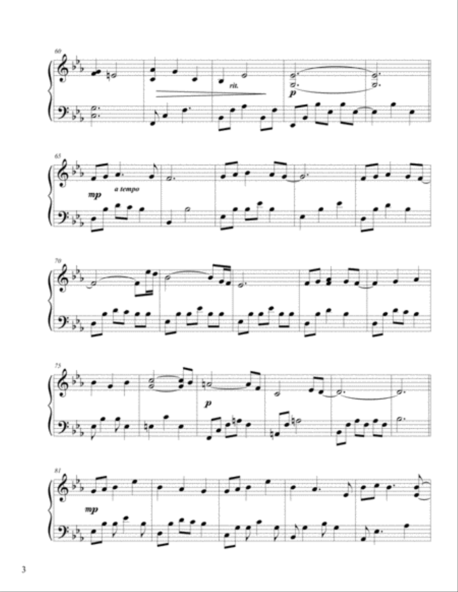 Chasing Fireflies Piano Solo scores gallery preview page 3