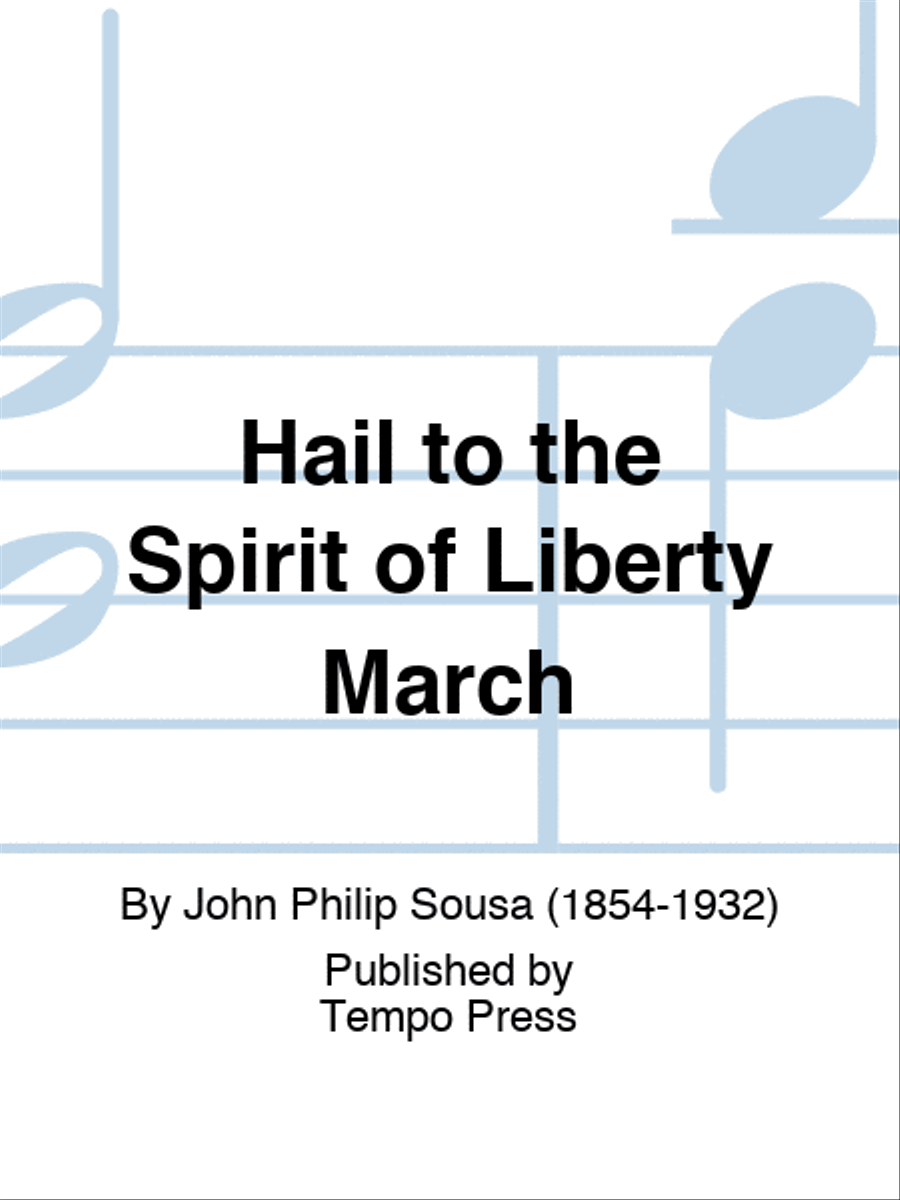 Hail to the Spirit of Liberty March Saxophone Duet scores gallery preview page 1