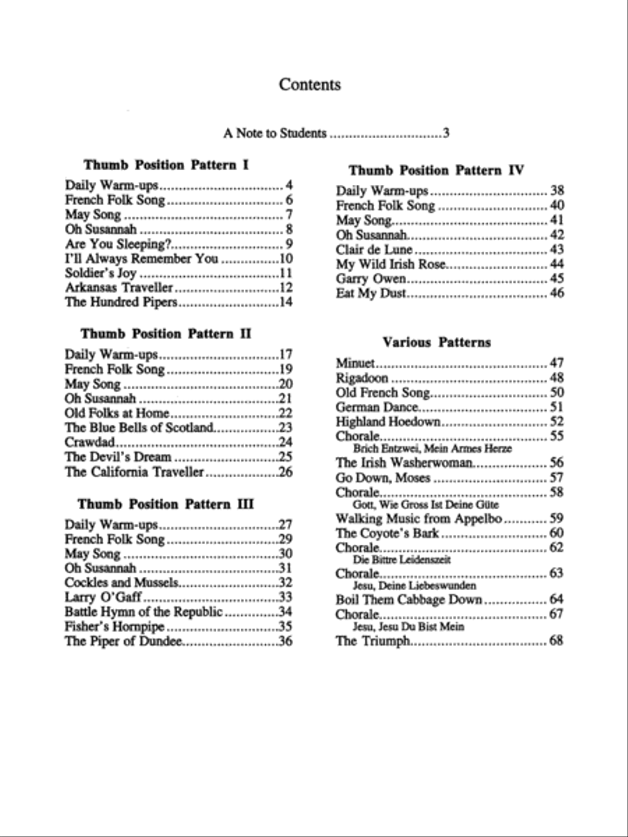 Thumb Position for Cello, Book 1