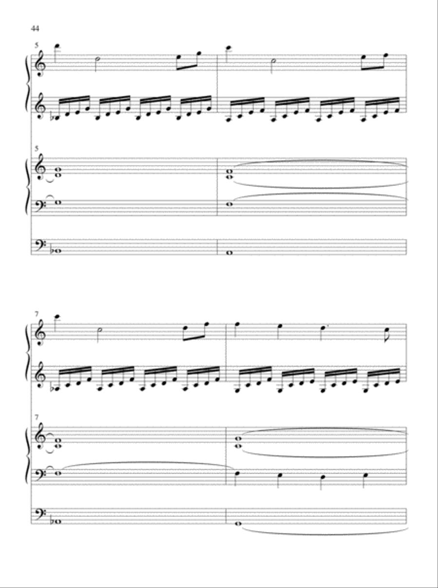 Glory and Honor, Praise and Adoration! Organ scores gallery preview page 23