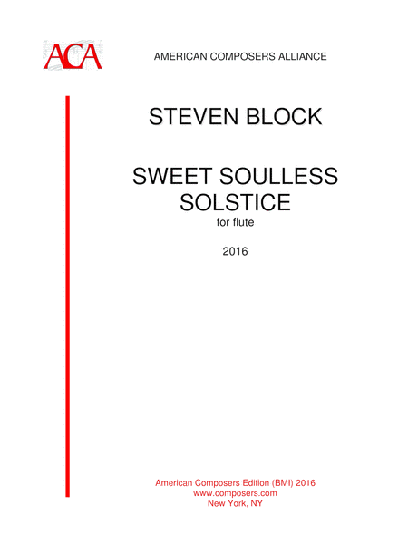 [Block] Sweet Soulless Solstice
