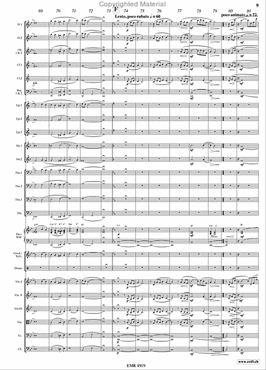 Once Upon A Time In America Orchestra scores gallery preview page 9