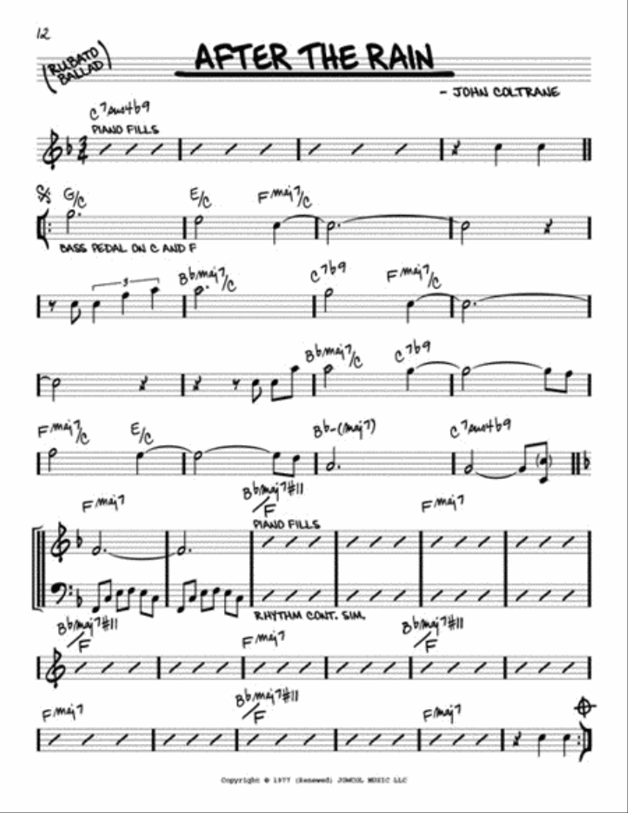 The Real Book – Volume IV E-Flat Instrument scores gallery preview page 4