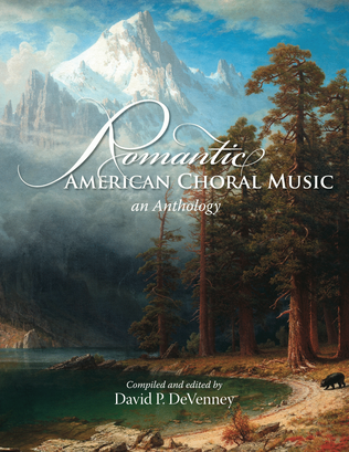Book cover for Romantic American Choral Music