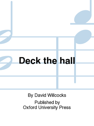 Book cover for Deck the hall