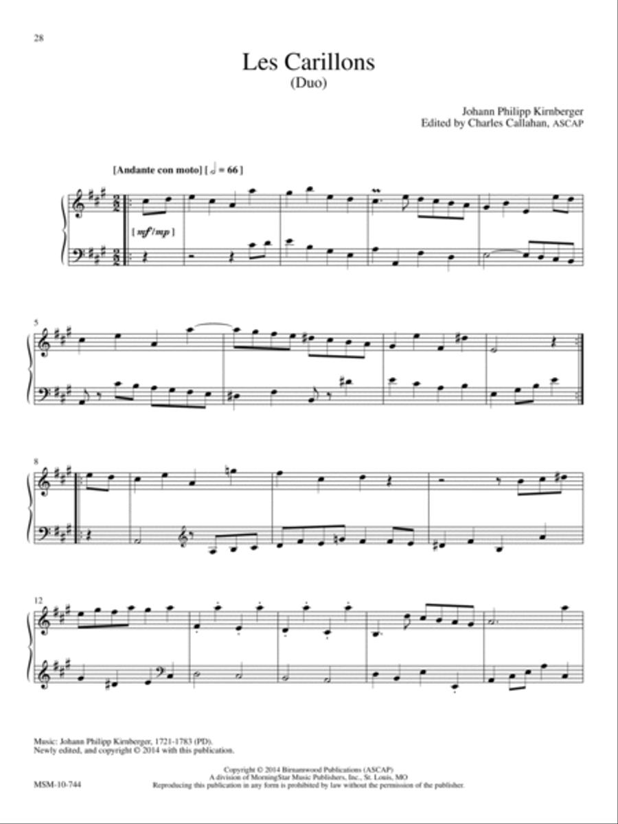 Preludes and Postludes: Music for Manuals Organ scores gallery preview page 11