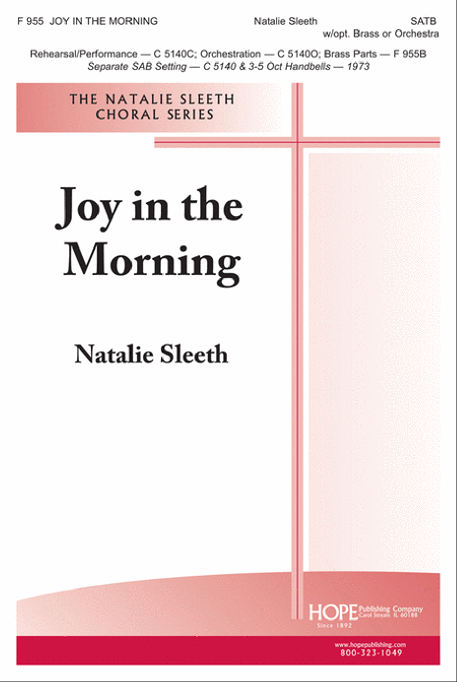 Joy in the Morning 4-Part scores gallery preview page 1