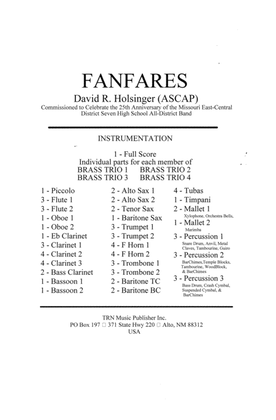 Book cover for Fanfares