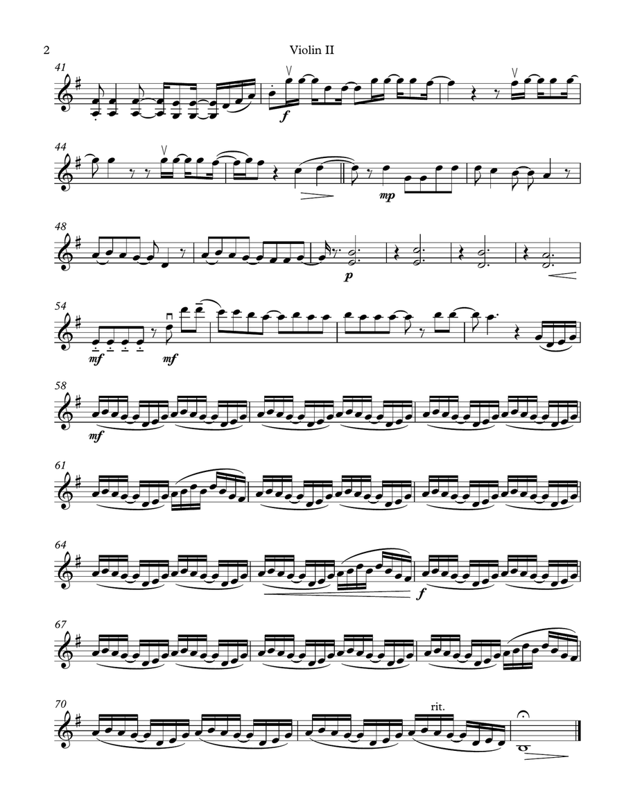 Hands Down String Quartet scores gallery preview page 4