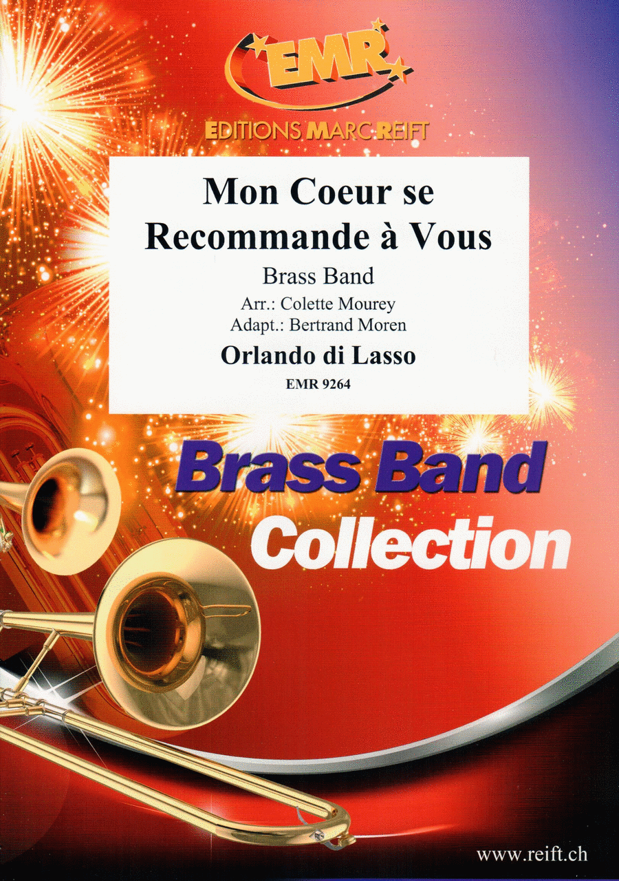 Mon Coeur se Recommande a Vous Brass Band scores gallery preview page 1