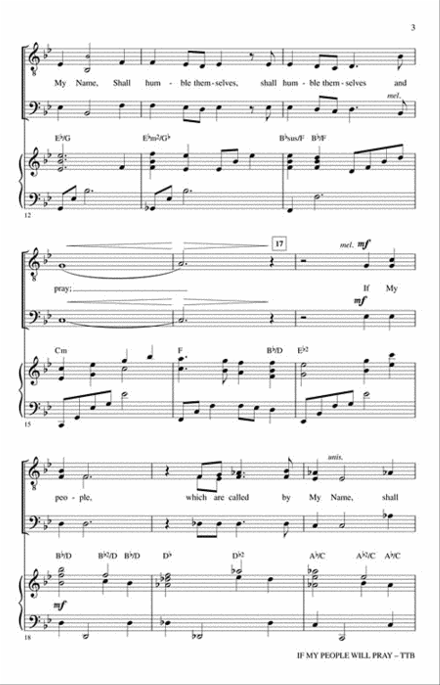 If My People Will Pray TTB scores gallery preview page 3