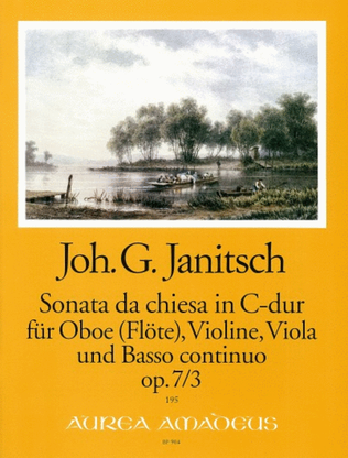 Book cover for Sonata da chiesa C major op. 7/3