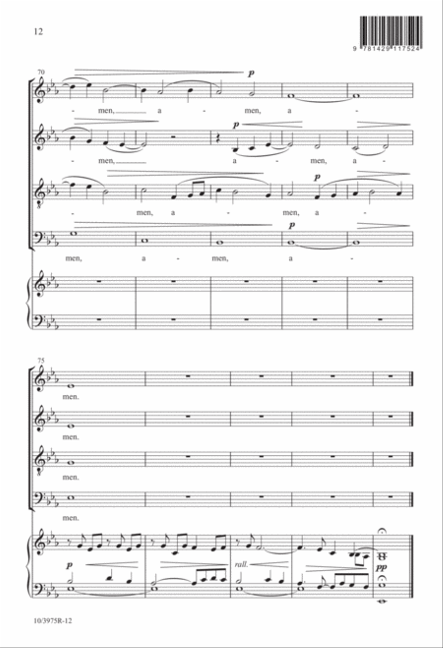 If You Love Me If You Love Me 4-Part scores gallery preview page 12