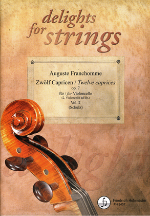 Book cover for 12 Capricen, op. 7, Heft 2