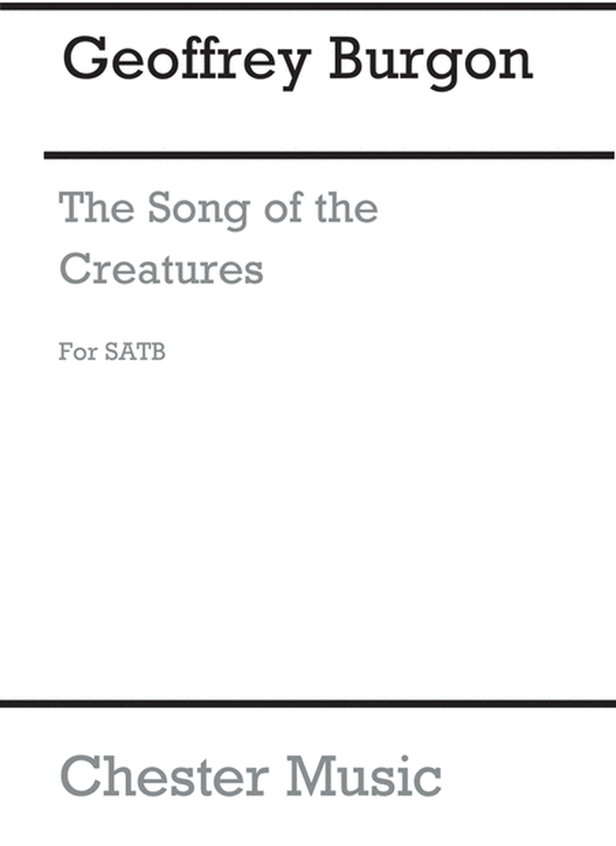 The Song Of The Creatures