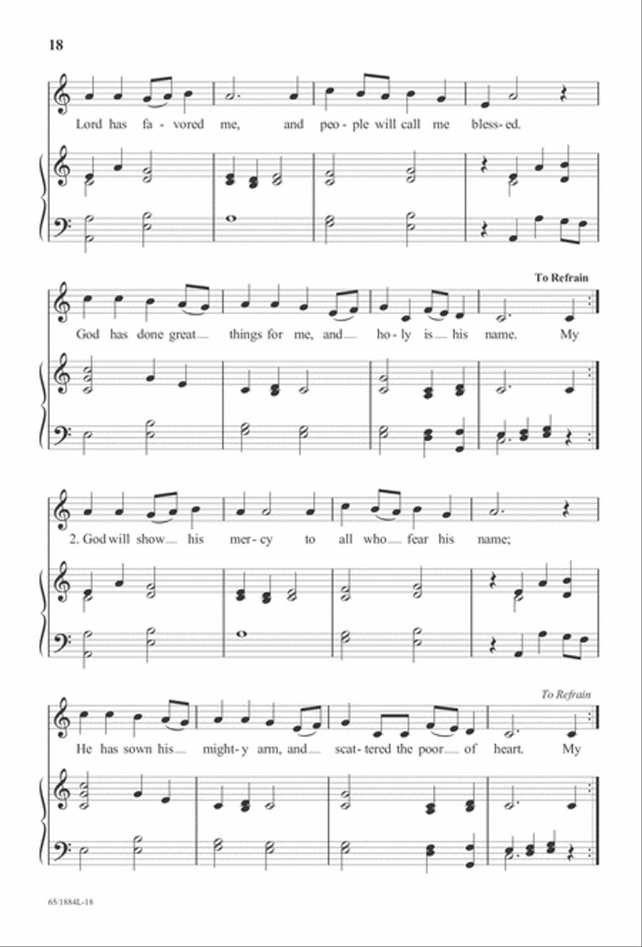 Let Us Adore Him Let Us Adore Him 4-Part scores gallery preview page 20