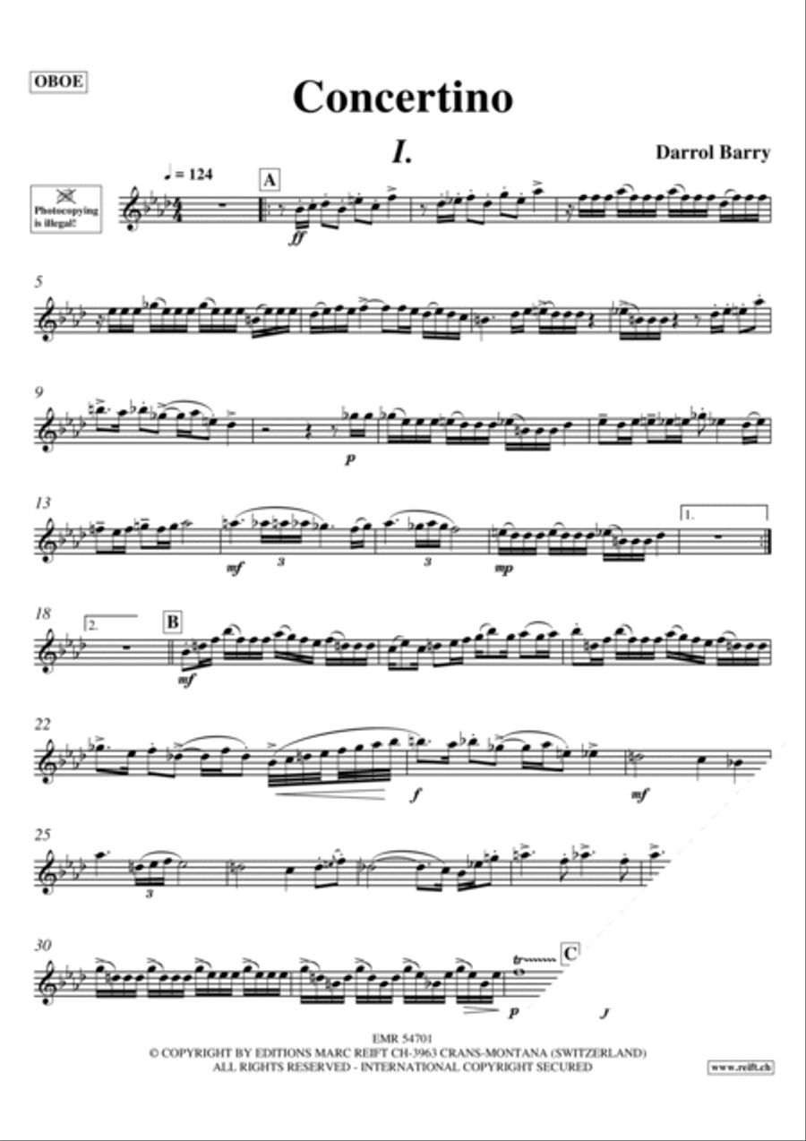 Concertino Piano Accompaniment scores gallery preview page 3