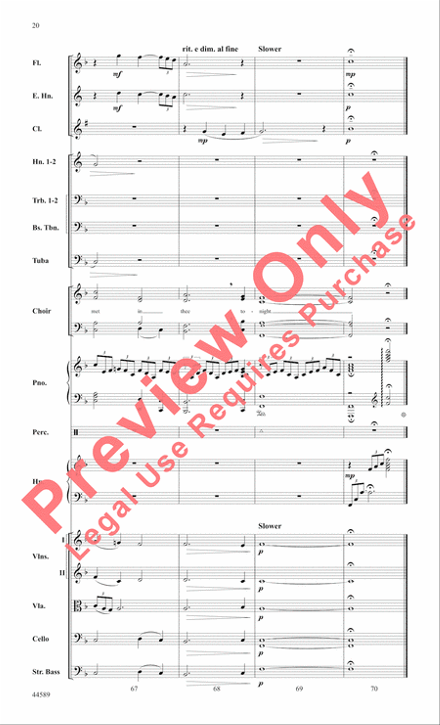 Song of Bethlehem Song of Bethlehem Choir scores gallery preview page 21