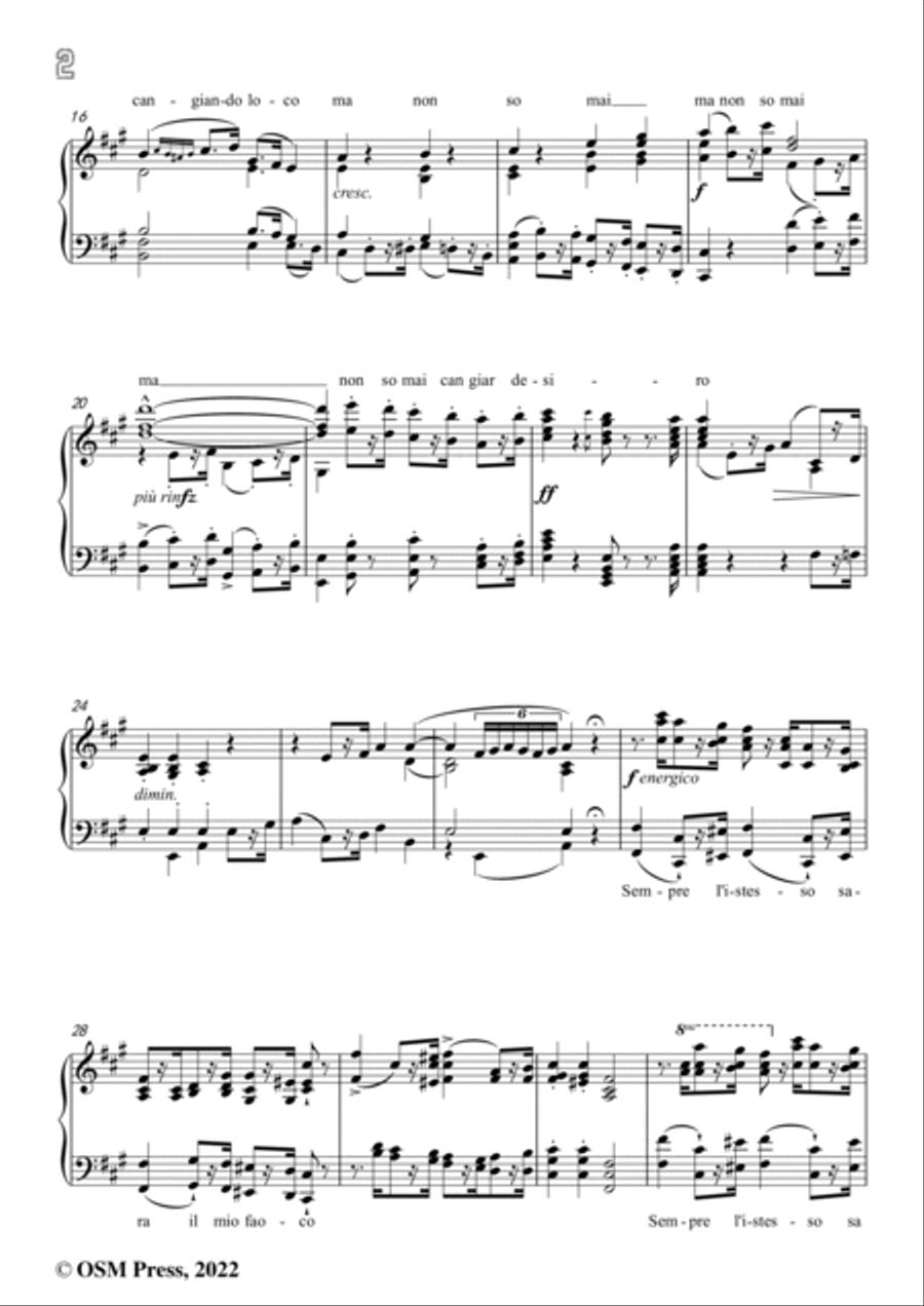 Liszt-Canzonetta del Salvator Rosa,S.161 No.3,from Annees de pelerinage II,S.161 Piano Solo scores gallery preview page 4