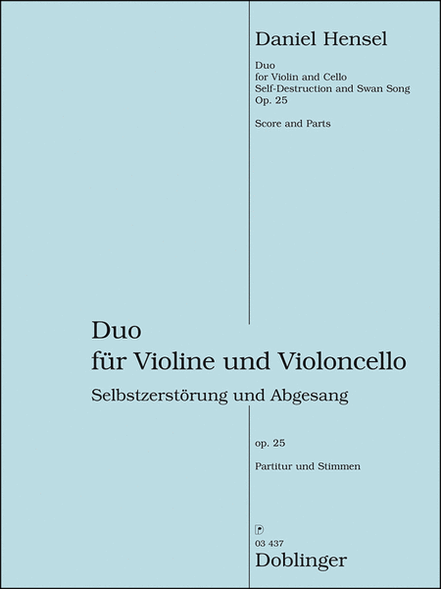 Duo fur Violine und Violoncello