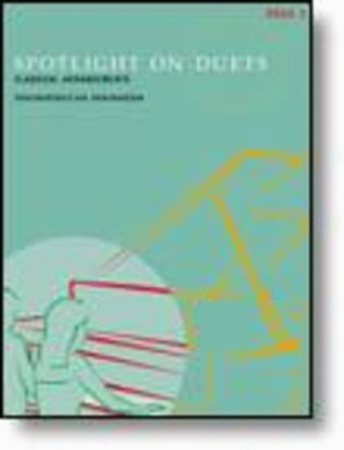 Book cover for Spotlight on Duets, Book 3