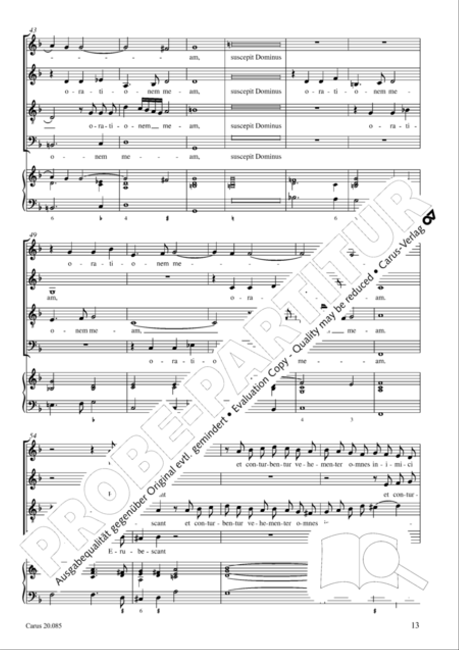 Domine, ne in furore tuo arguas me Score scores gallery preview page 14