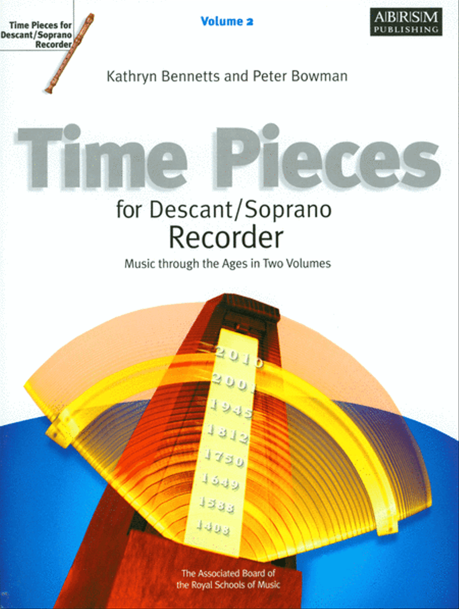 Time Pieces for Descant/Soprano Recorder, Volume 2