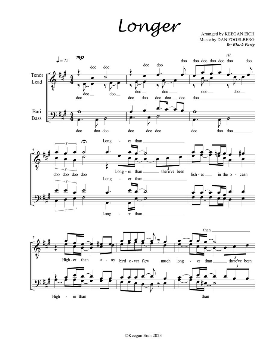 Longer 4-Part scores gallery preview page 1