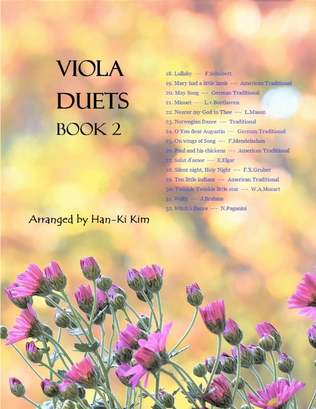 Book cover for Viola Duets (Book 2)