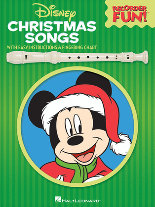 Book cover for Disney Christmas Songs