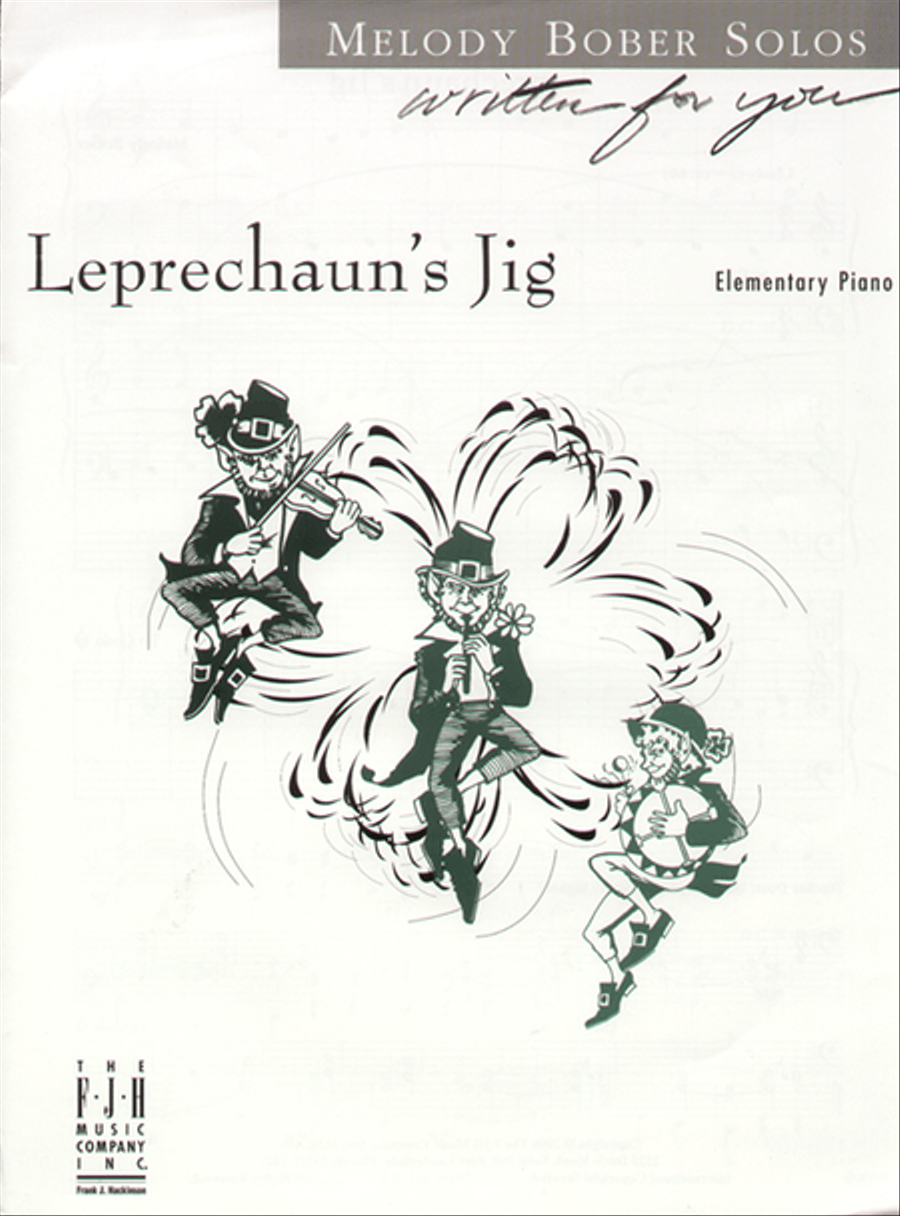 Leprechaun's Jig Easy Piano scores gallery preview page 1