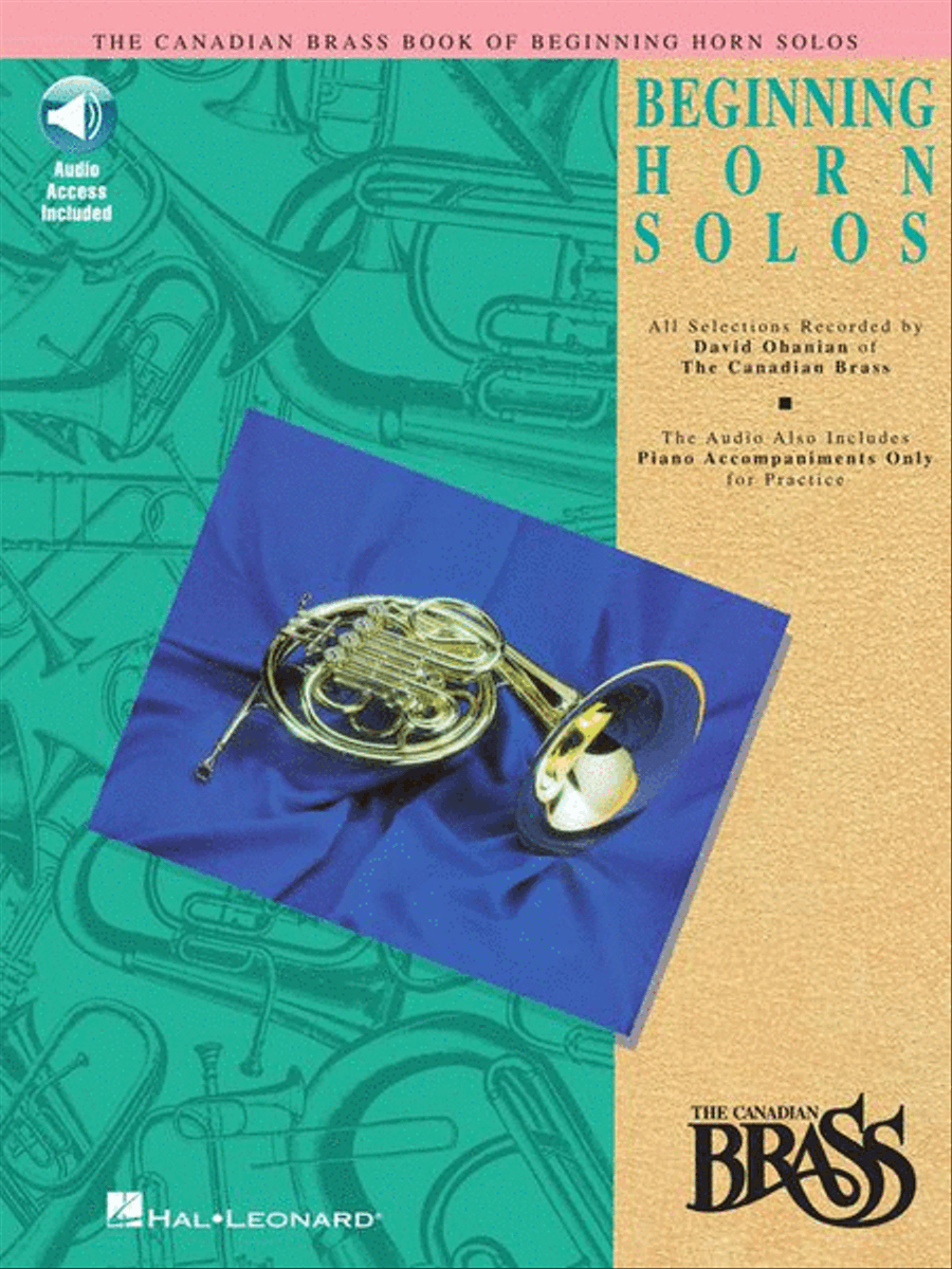Canadian Brass Book of Beginning Horn Solos Piano scores gallery preview page 2