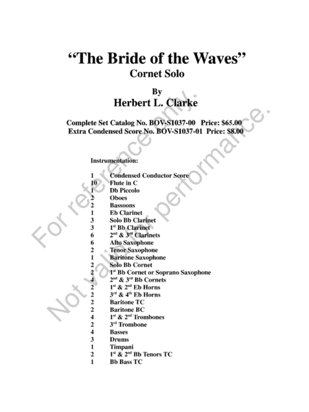 The Bride of the Waves
