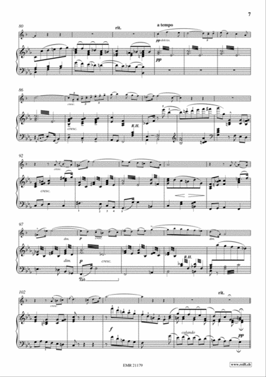 Concerto No. 3 Euphonium scores gallery preview page 7