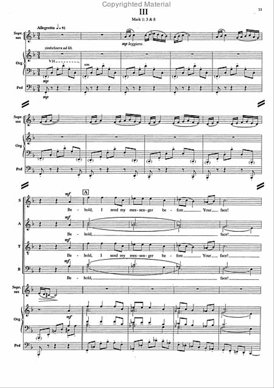 Advent Music - English version 4-Part scores gallery preview page 6