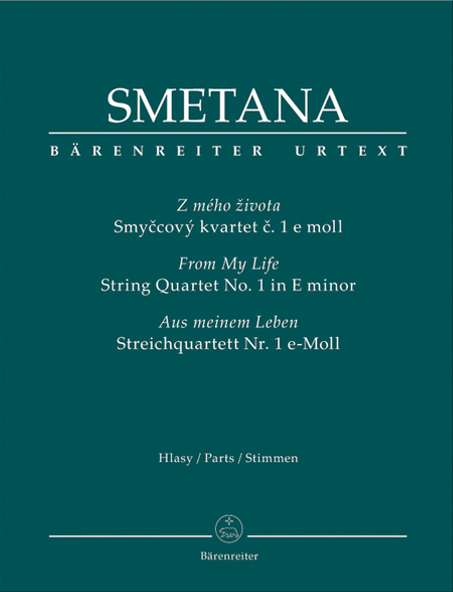 String Quartet Nr. 1 e minor 'Aus meinem Leben' String Quartet scores gallery preview page 1