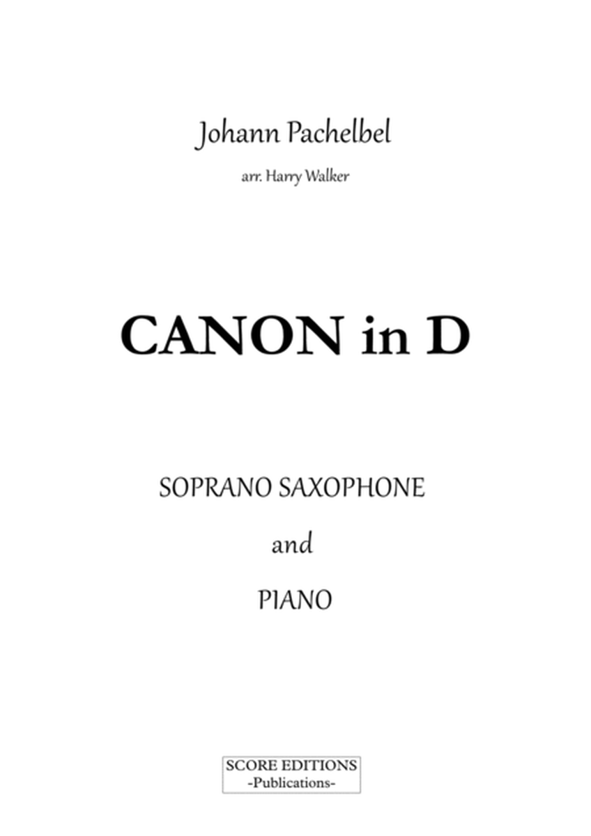 Pachelbel: Canon in D (for Soprano Saxophone and Piano) image number null