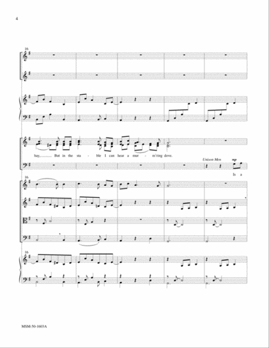 Is a Murmuring Dove Nearby? Choir scores gallery preview page 5