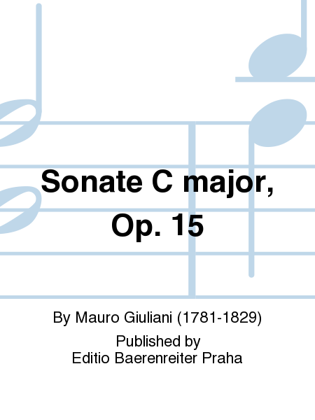 Sonate C-Dur, op. 15