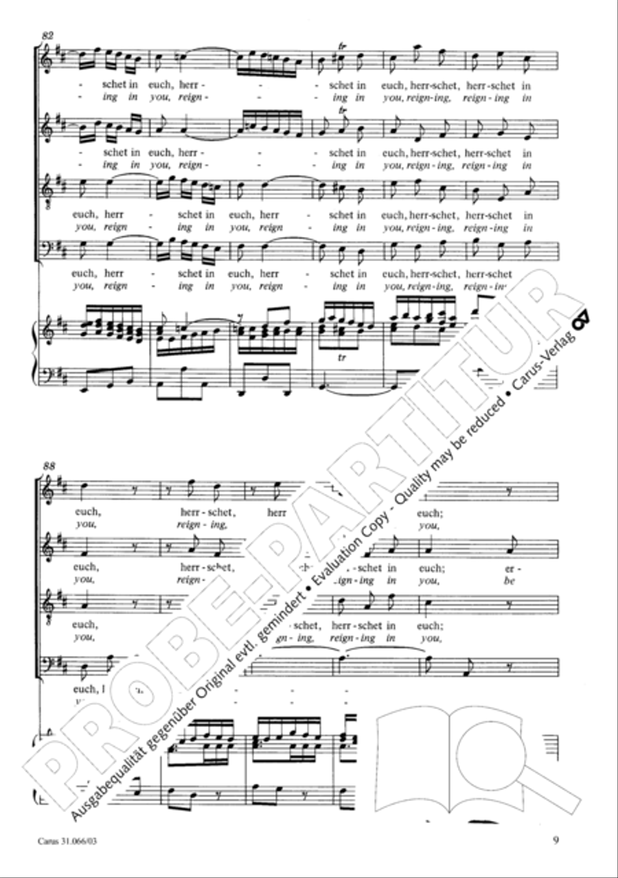Be joyful, you Christians (Erfreut euch, ihr Herzen) ATB scores gallery preview page 10
