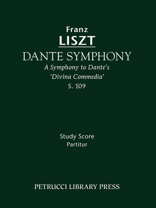 Book cover for Dante Symphony, S.109