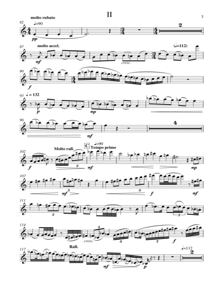 Piano Trio Violin and Cello parts
