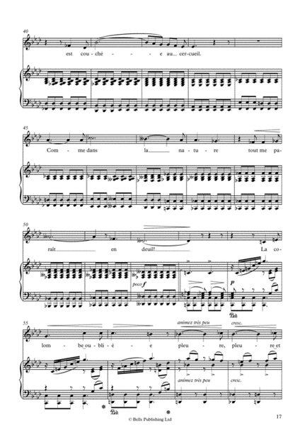 Sur les lagunes (Lamento), Op. 7 No. 3 (E-flat minor)