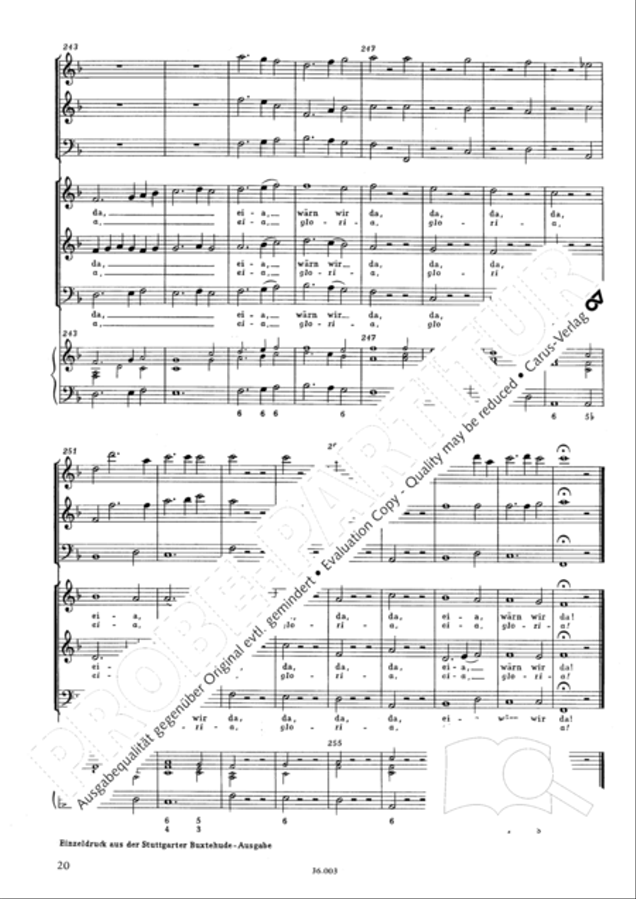 In dulci jubilo (Nun singet und seid froh) 3-Part scores gallery preview page 21