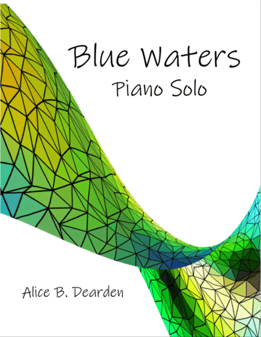 Blue Waters Piano Solo scores gallery preview page 1